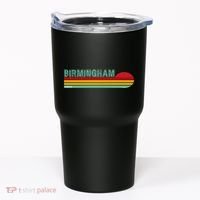 Birmingham Alabama Retro Sunset Tumbler thumb 0