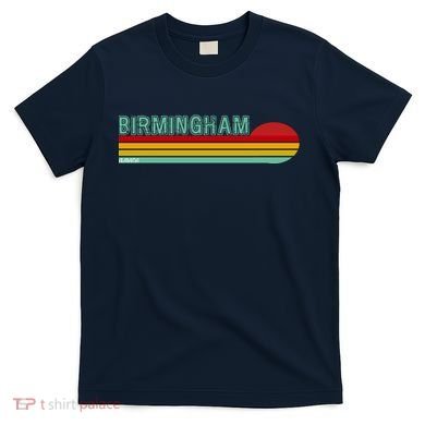 Birmingham Alabama Retro Sunset T-Shirt