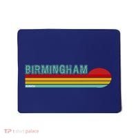 Birmingham Alabama Retro Sunset Mousepad thumb 0