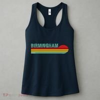 Birmingham Alabama Retro Sunset Women's Tank Top thumb 3
