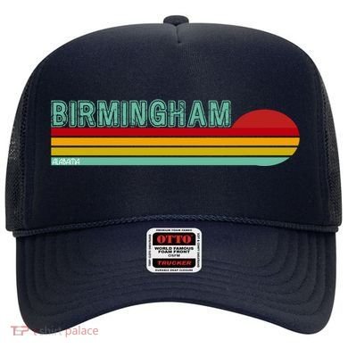 Birmingham Alabama Retro Sunset Hat