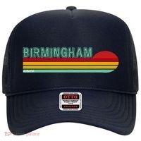 Birmingham Alabama Retro Sunset Hat thumb 0