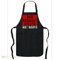 Ban Assault Rifles Not Books Apron thumb 0