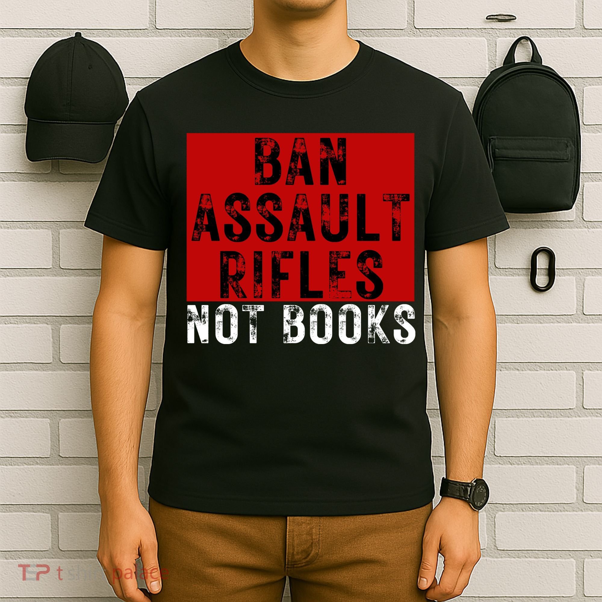 Ban Assault Rifles Not Books T-Shirt