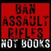 Ban Assault Rifles Not Books Mousepad thumb 1