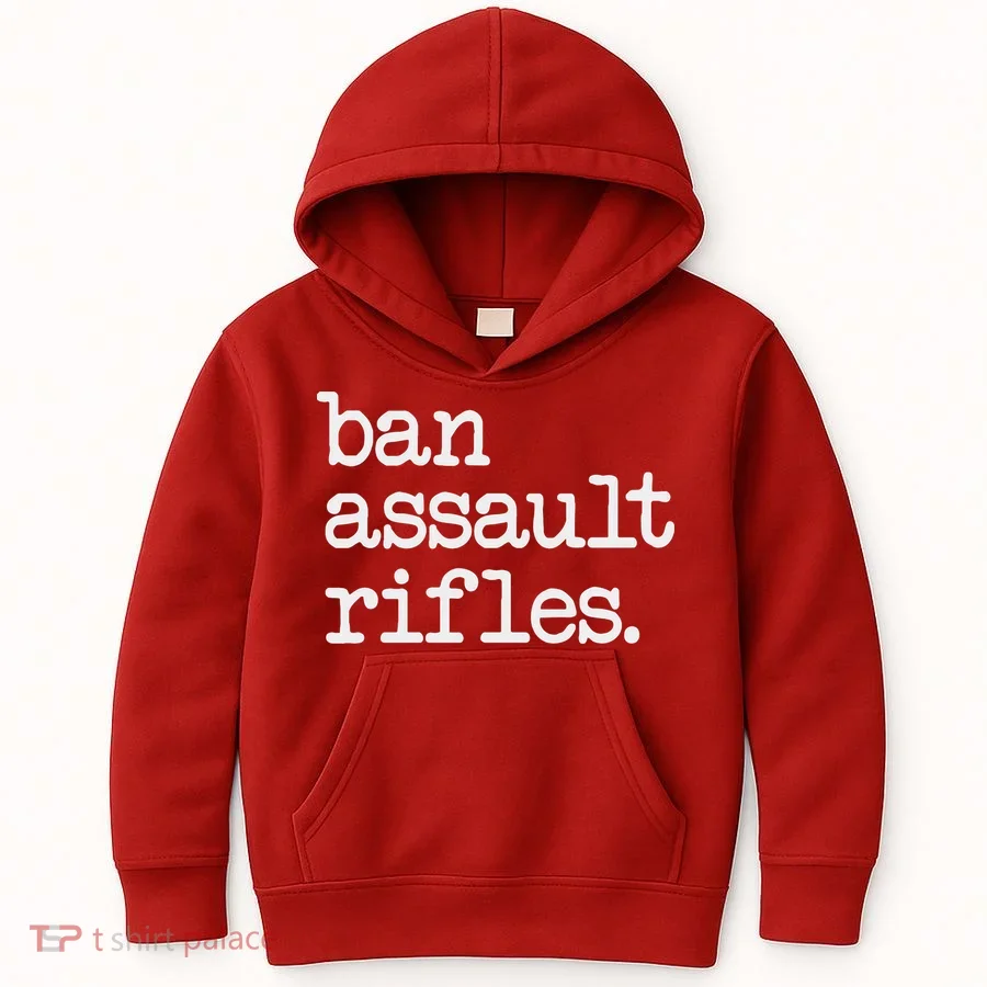 Ban Assault Rifles Kids Hoodie