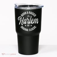 Born And Raised In Harlem Tumbler thumb 0