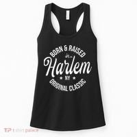 Born And Raised In Harlem Women's Tank Top thumb 0