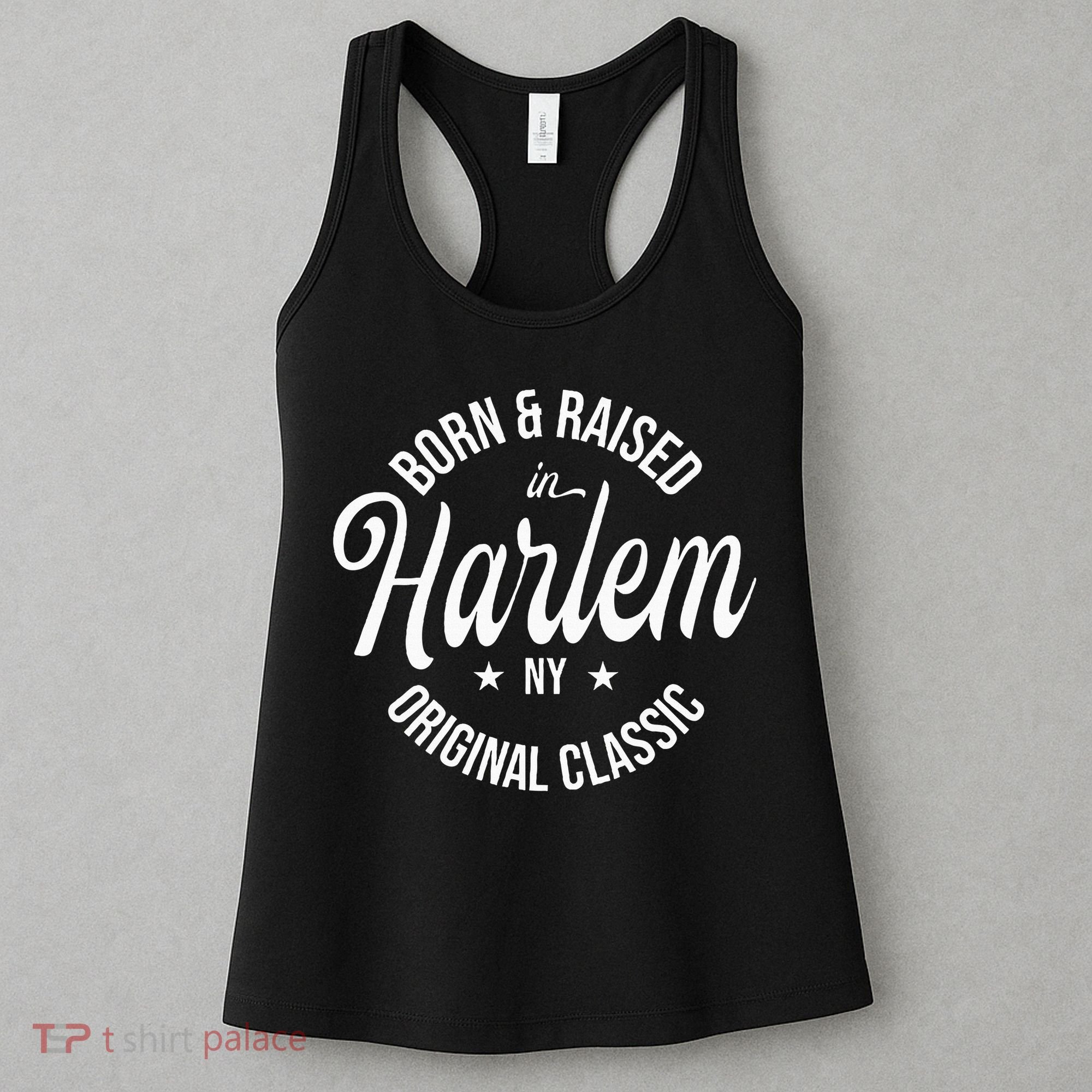Born And Raised In Harlem Women's Tank Top