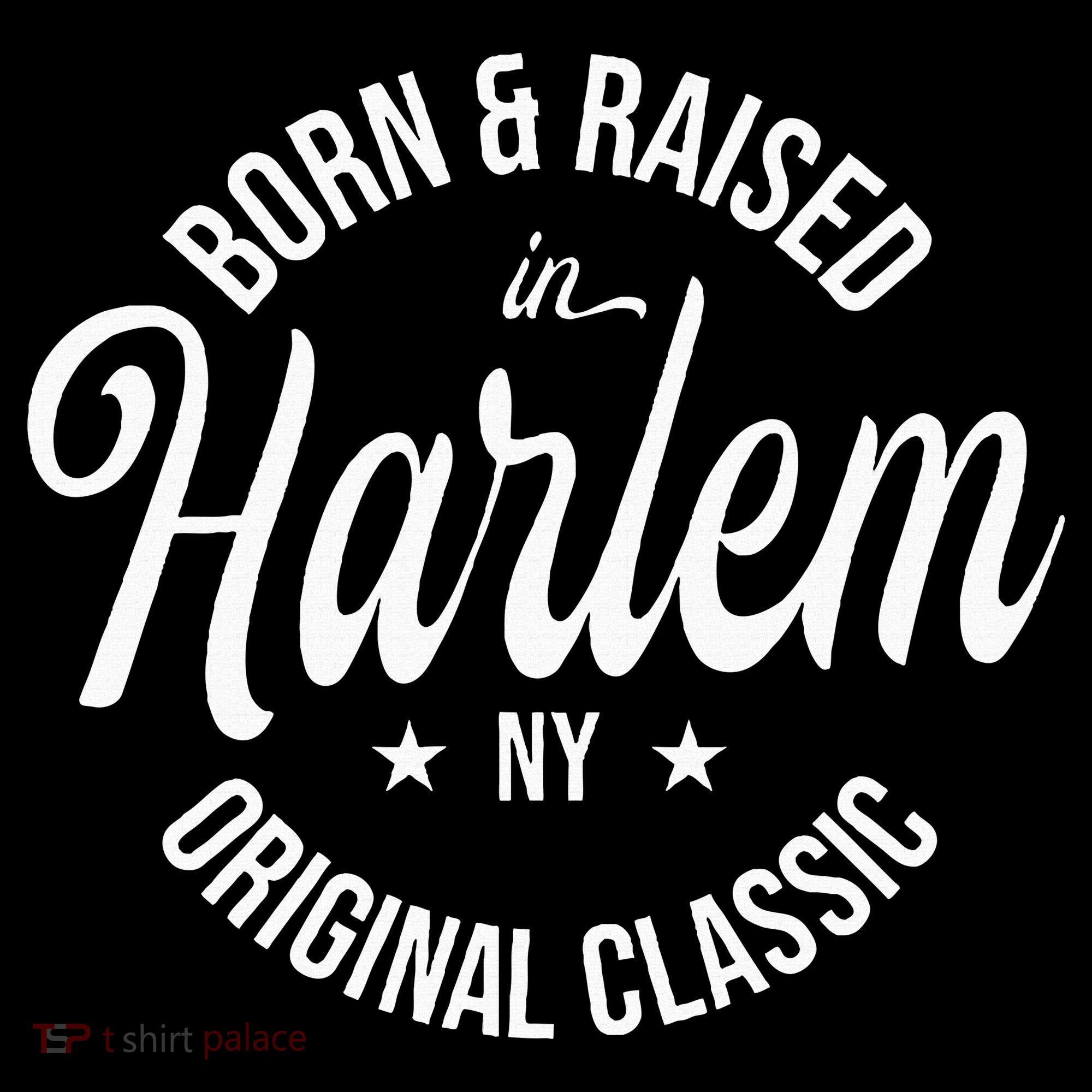 Born And Raised In Harlem Baby Bodysuit