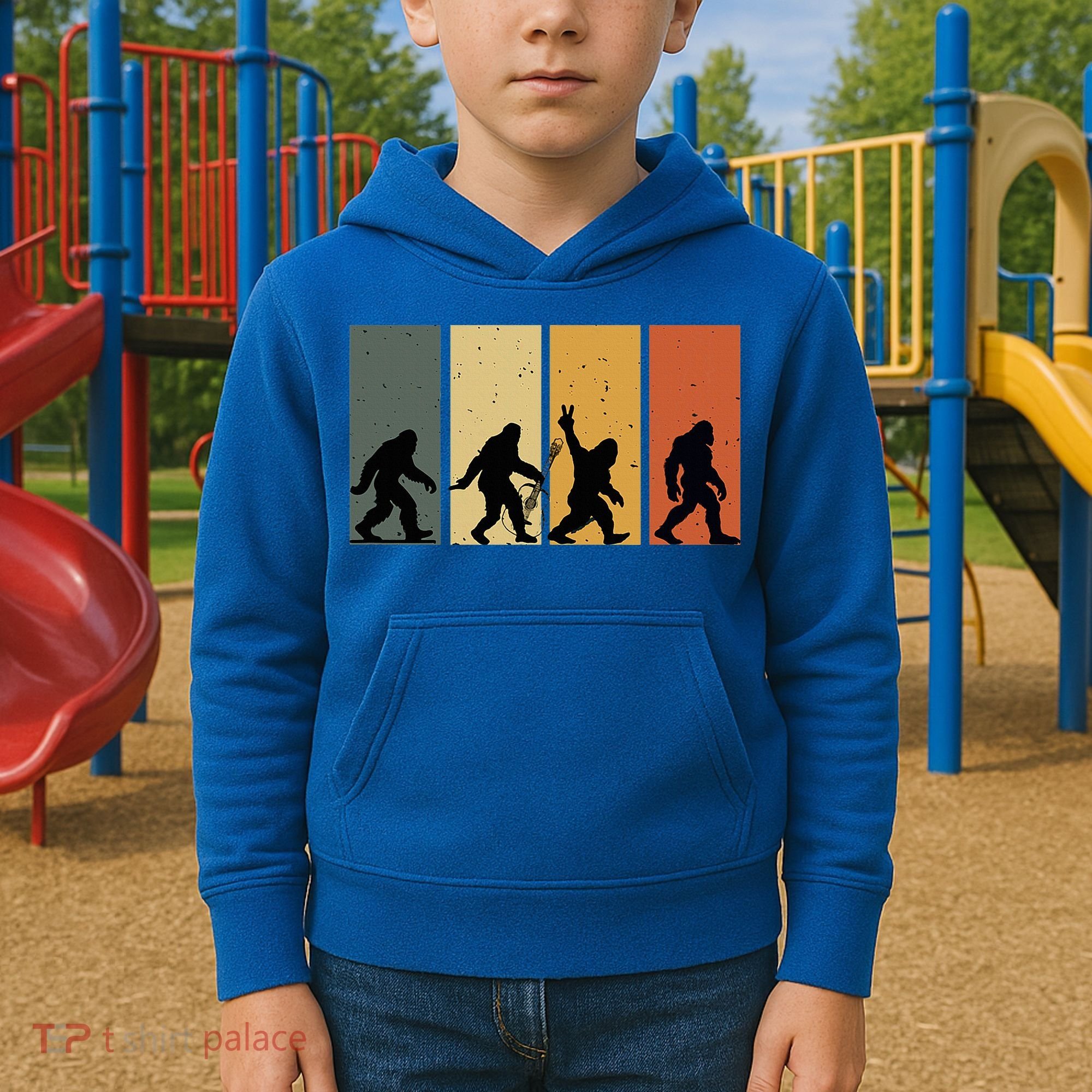 Bigfoot Abbey Roads Kids Hoodie