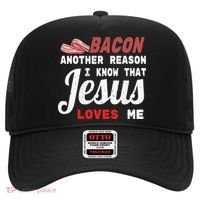 Bacon Another Reason I Know Jesus Loves Me Food Pun Gift Hat thumb 0