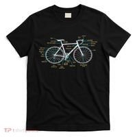 Bicycle Anatomy Road Bike Cycling T-Shirt thumb 0