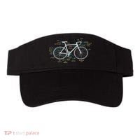 Bicycle Anatomy Road Bike Cycling Visor thumb 0