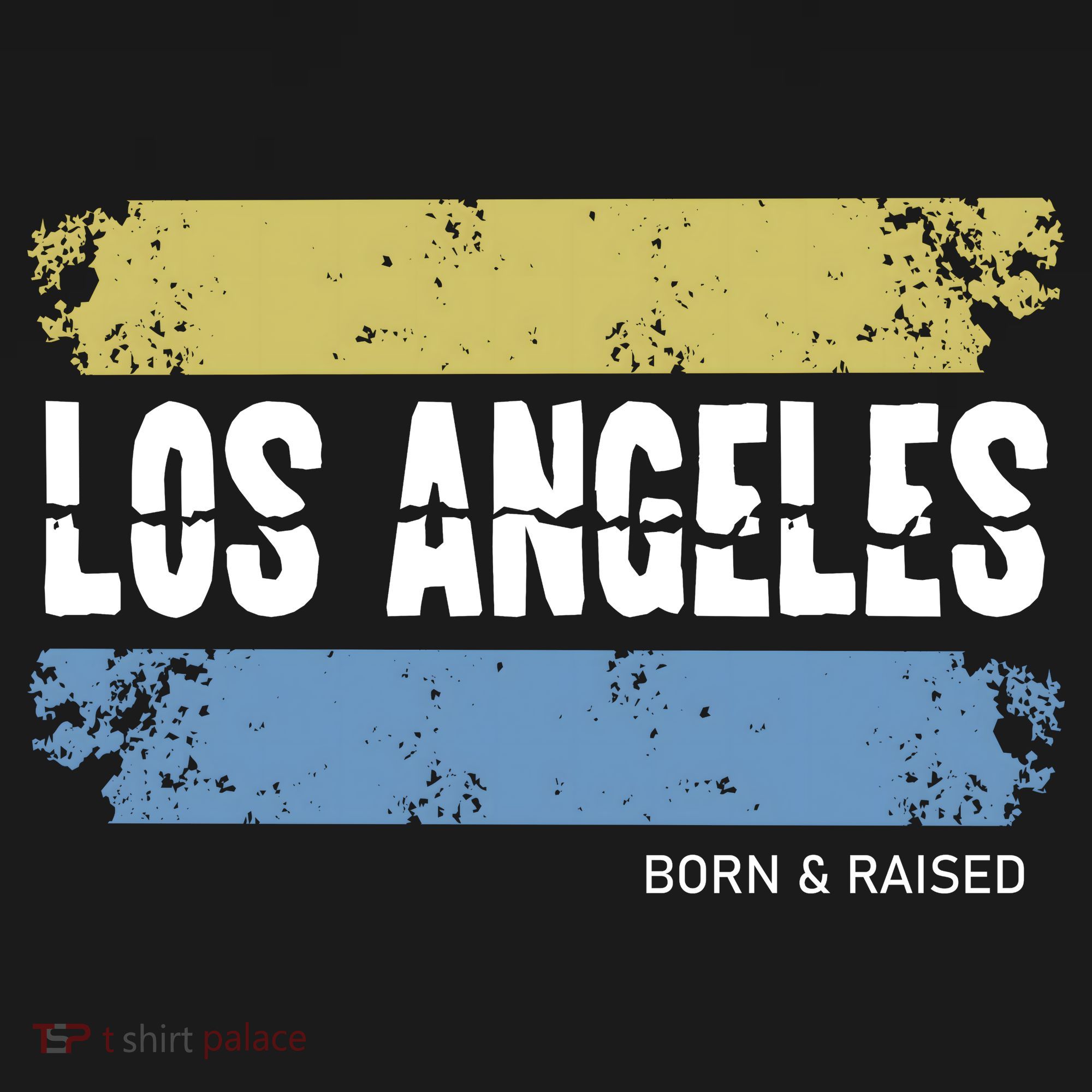 Born And Raised Los Angeles California Women's Hoodie