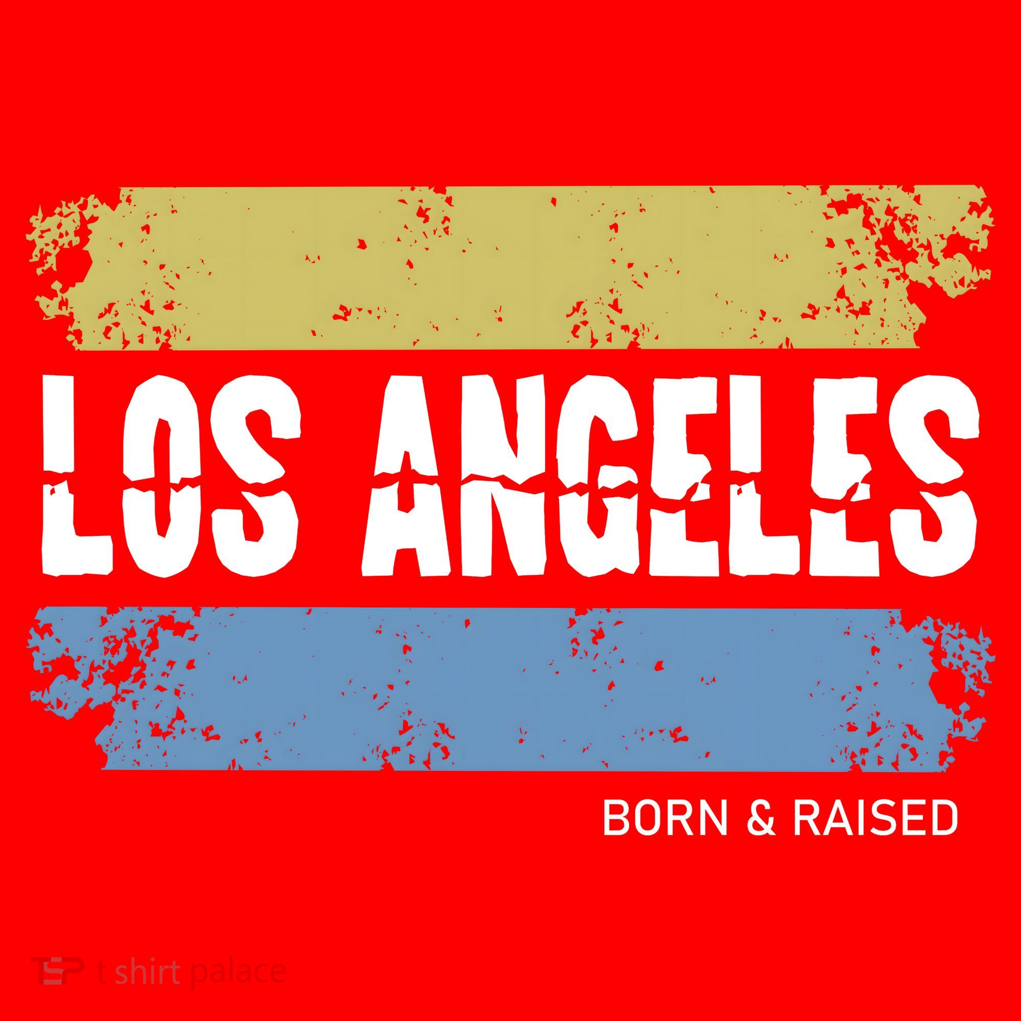 Born And Raised Los Angeles California Pom Pom 12in Knit Beanie