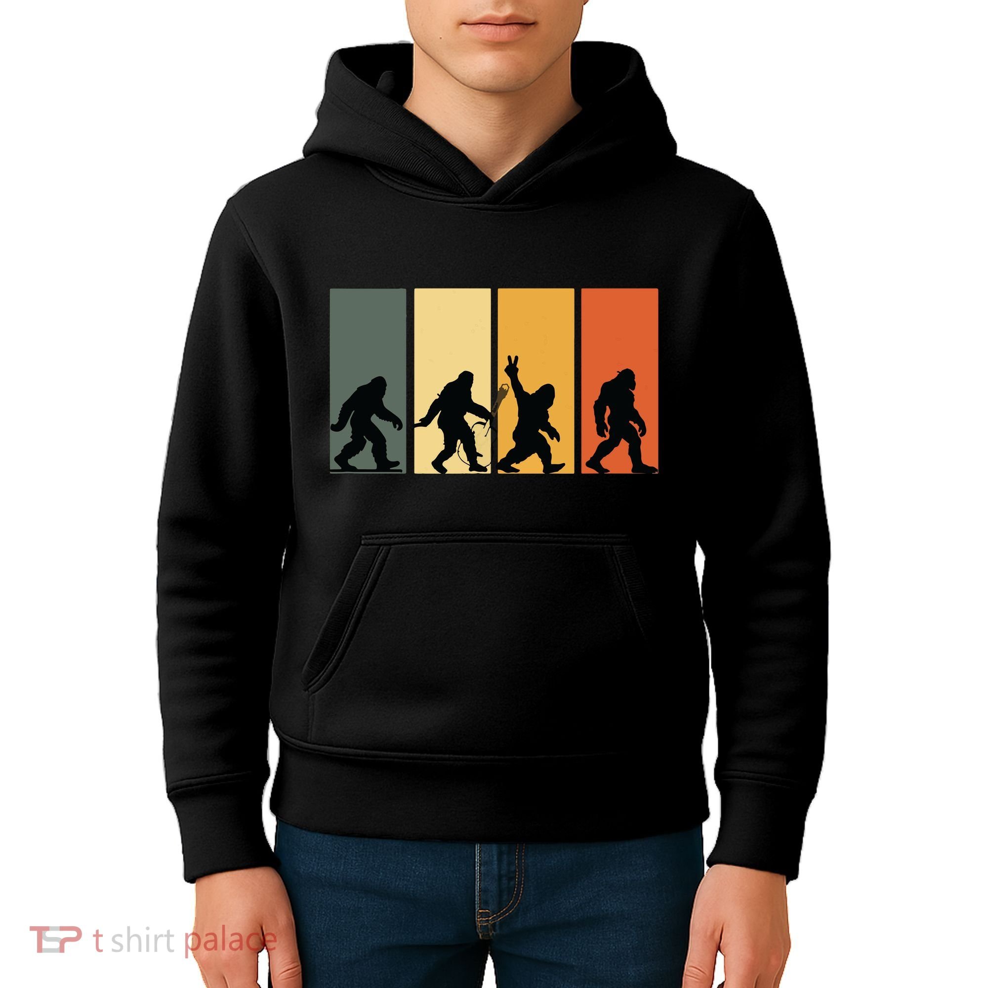 Bigfoot Abbey Roads Kids Hoodie