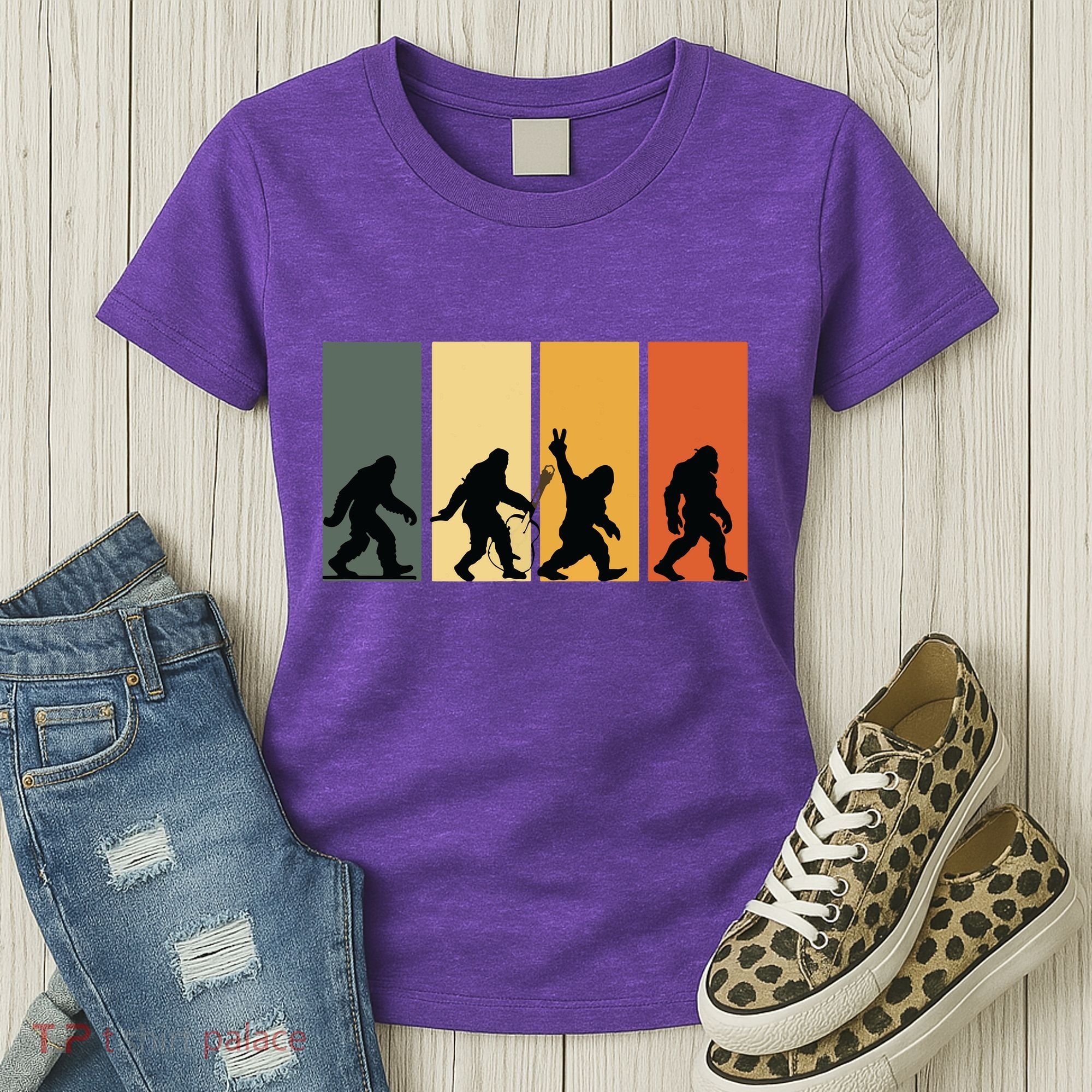 Bigfoot Abbey Roads Women's T-Shirt