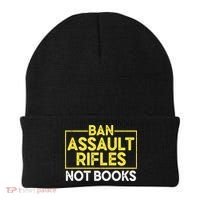 Ban Assault Rifles Not Books Beanie thumb 0