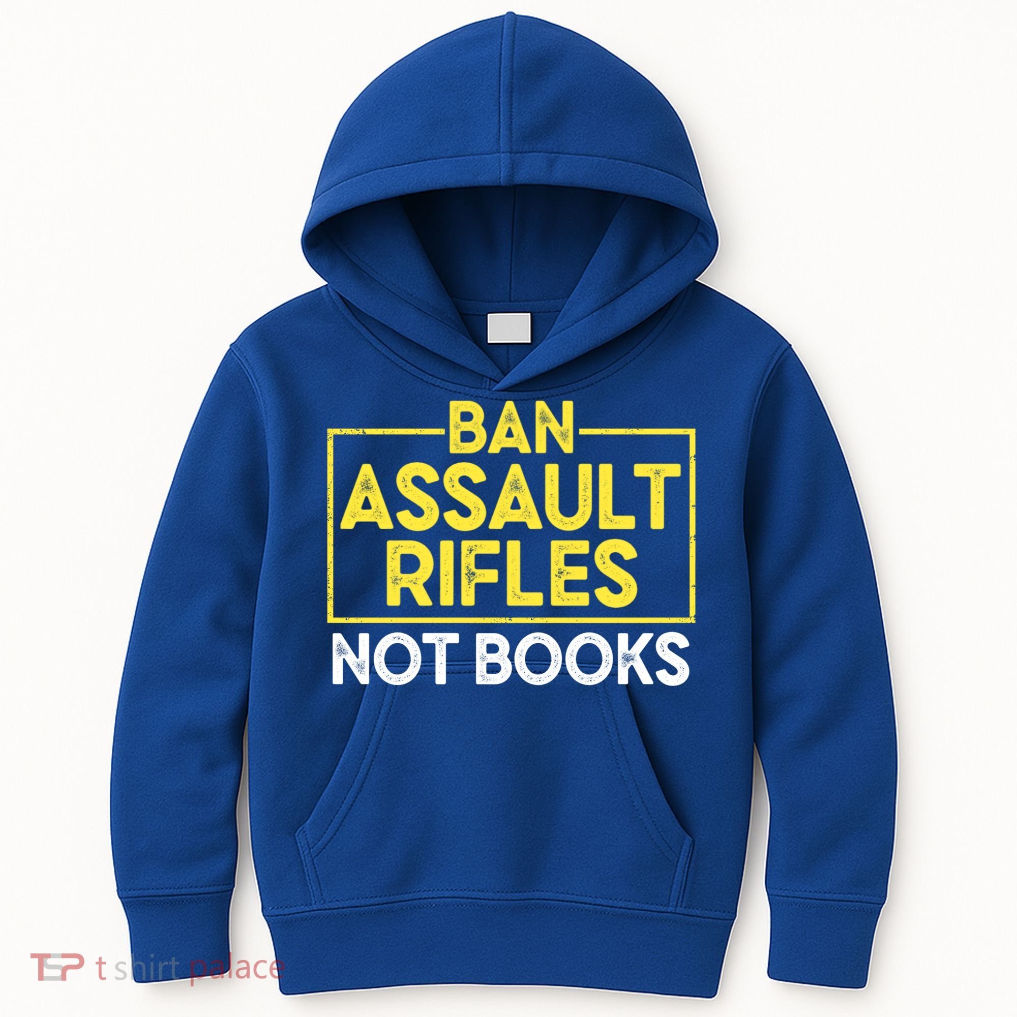 Ban Assault Rifles Not Books Kids Hoodie