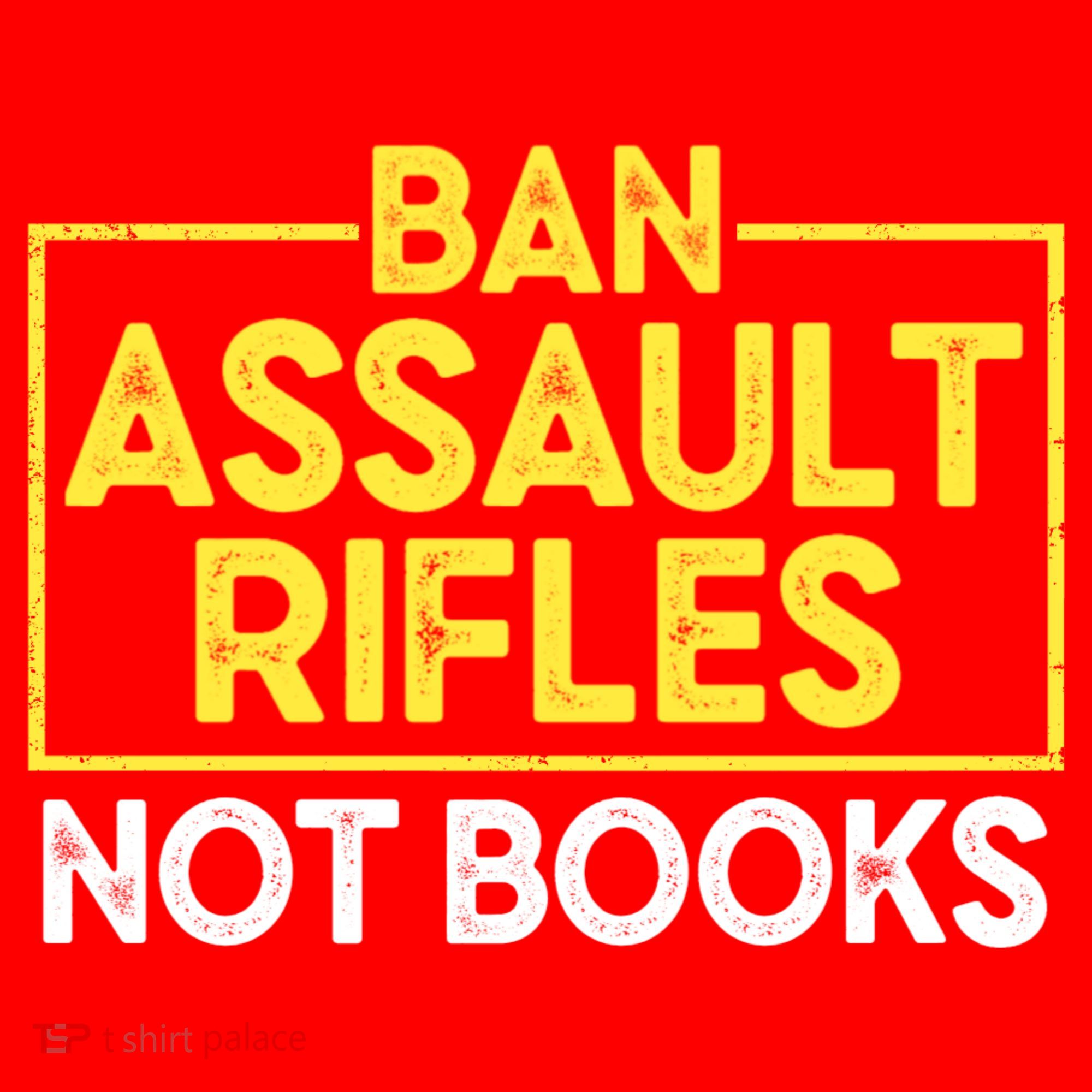 Ban Assault Rifles Not Books Santa Hat