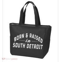 Born And Raised In South Detroit Tote Bag thumb 3