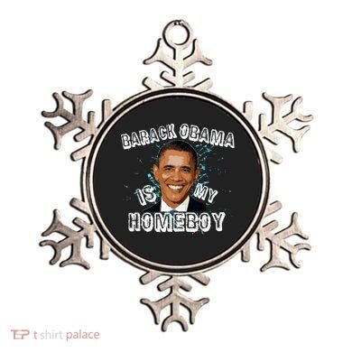 Barack Obama Is My Home boy Ornament