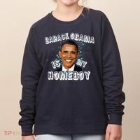 Barack Obama Is My Home boy Women's Sweatshirt thumb 0