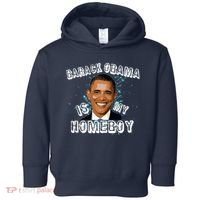 Barack Obama Is My Home boy Toddler Hoodie thumb 0