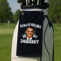 Barack Obama Is My Home boy Golf Towel thumb 2