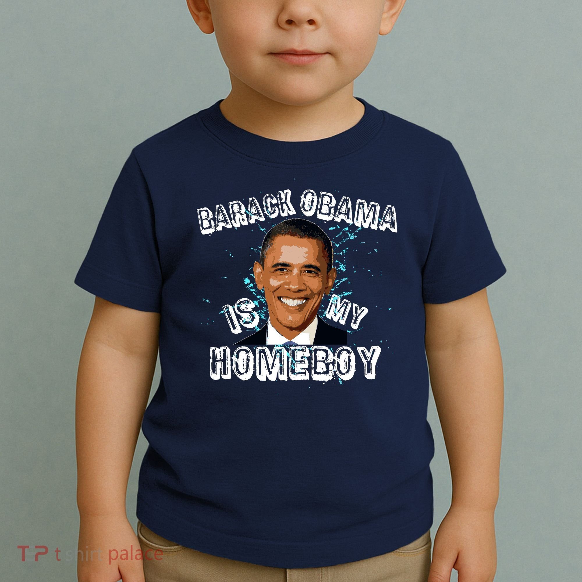 Barack Obama Is My Home boy Toddler T-Shirt