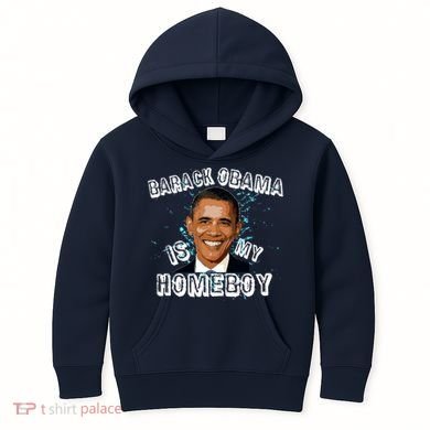 Barack Obama Is My Home boy Kids Hoodie
