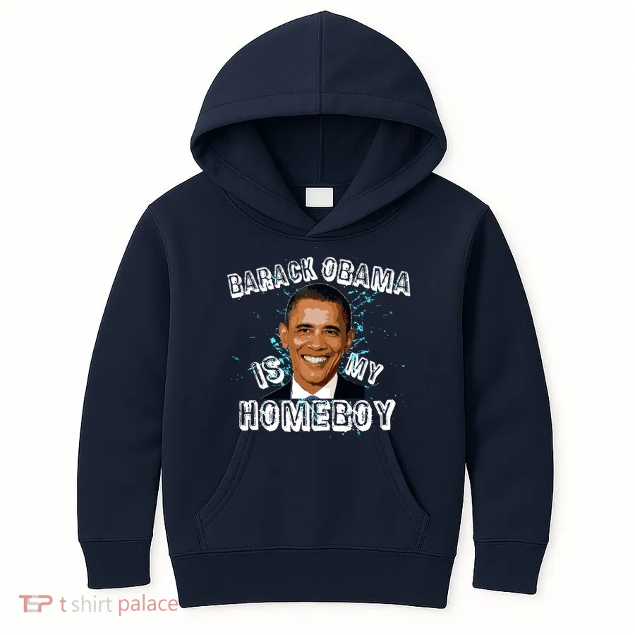 Barack Obama Is My Home boy Kids Hoodie