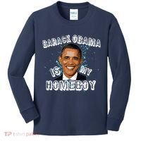 Barack Obama Is My Home boy Kids Long Sleeve Shirt thumb 0