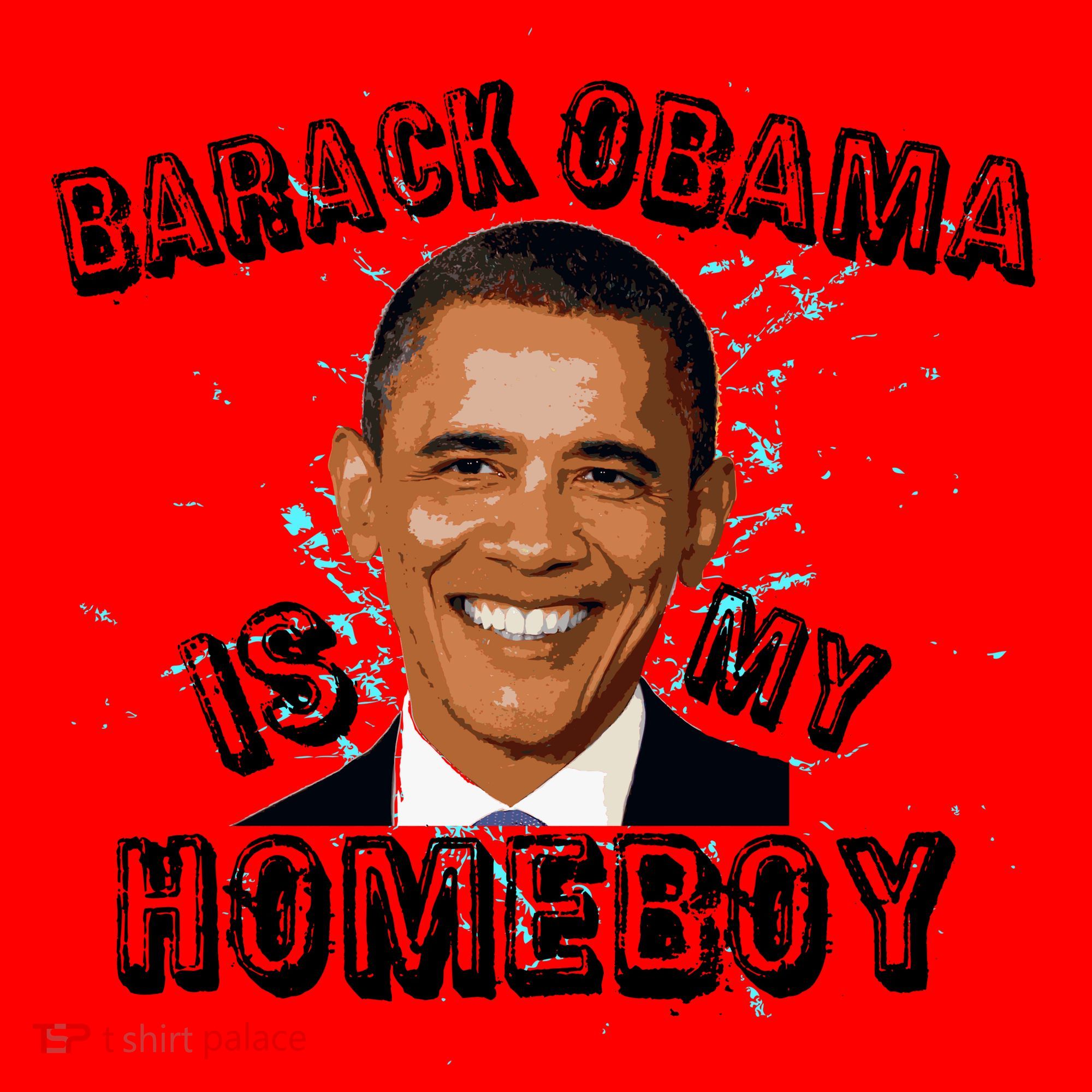 Barack Obama Is My Home boy Santa Hat