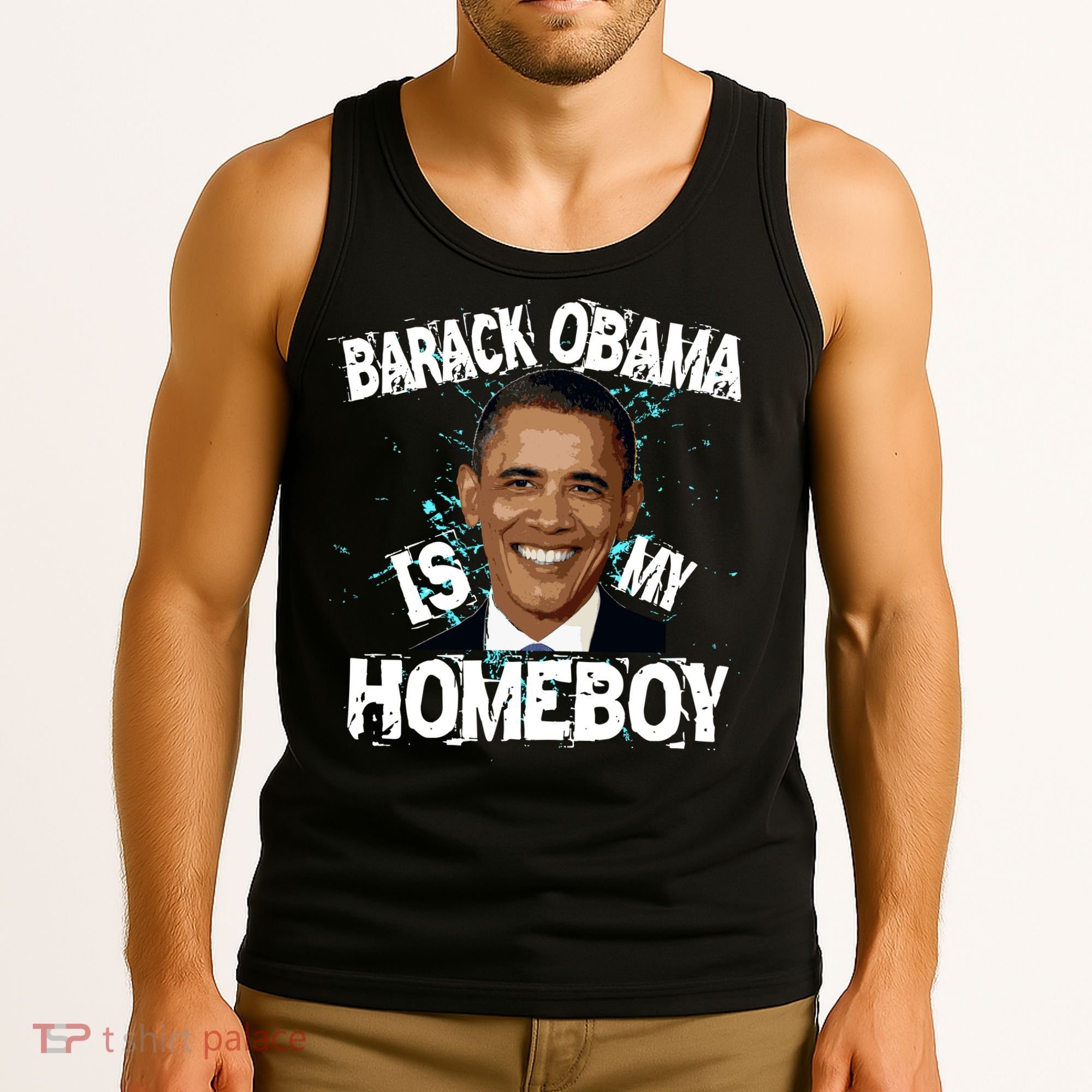 Barack Obama Is My Homeboy Tank Top