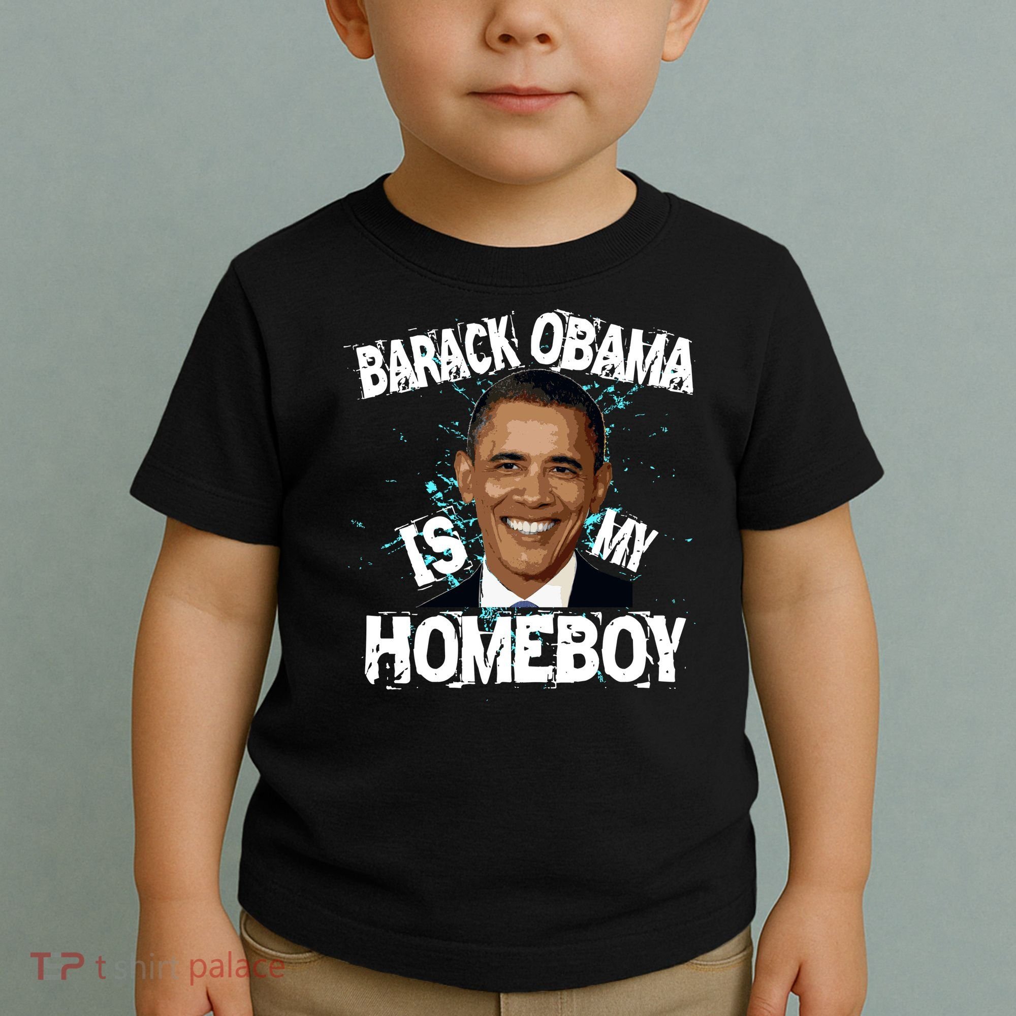 Barack Obama Is My Homeboy Toddler T-Shirt
