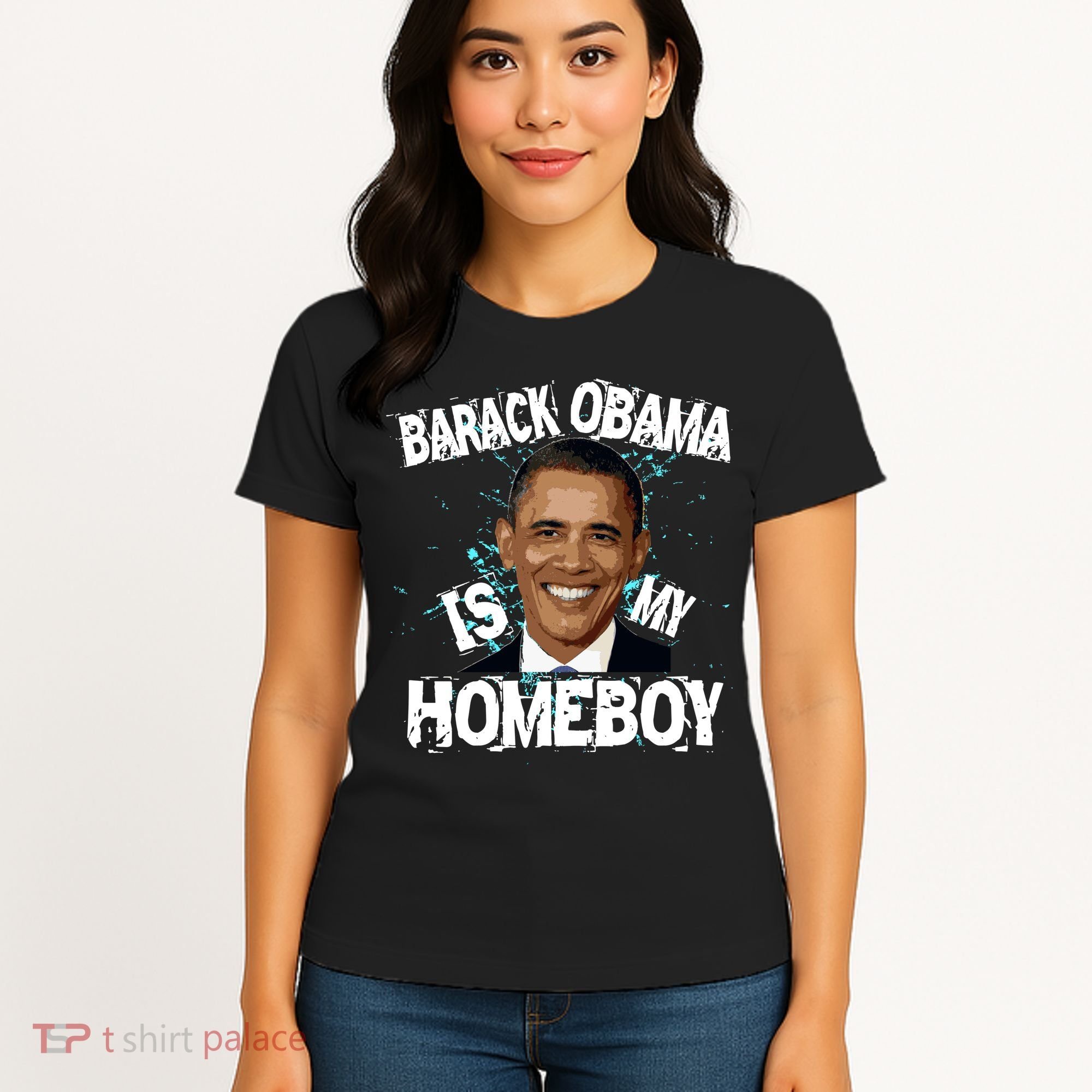 Barack Obama Is My Homeboy Women's T-Shirt