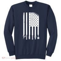 Barber Hair Style USA Flag Sweatshirt thumb 0