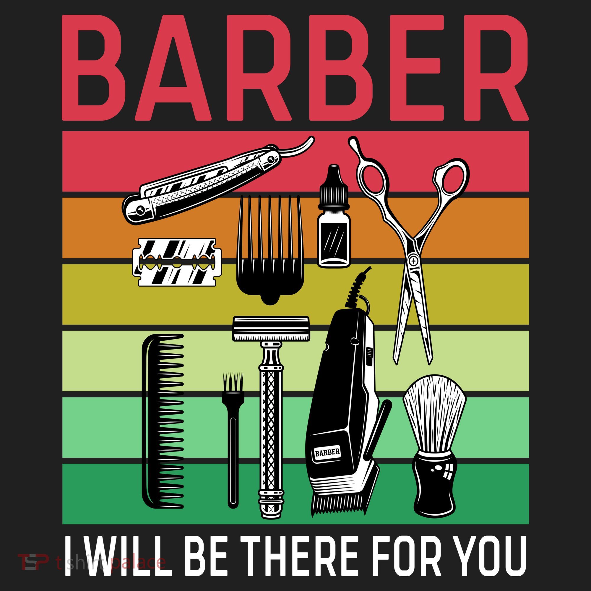 Barber I Will Be There For You Women's Sweatshirt