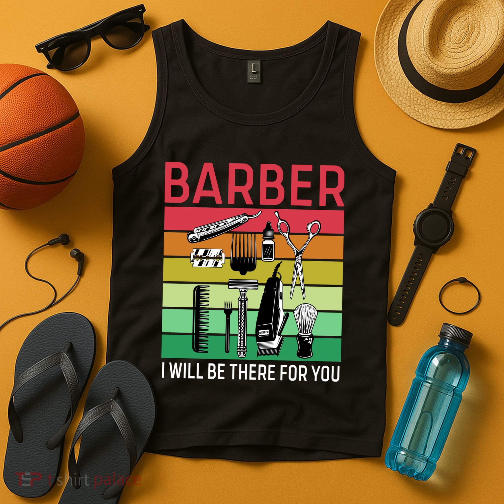 Barber I Will Be There For You Tank Top