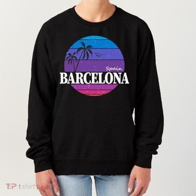  Barcelona Circle Logo Women's Sweatshirt