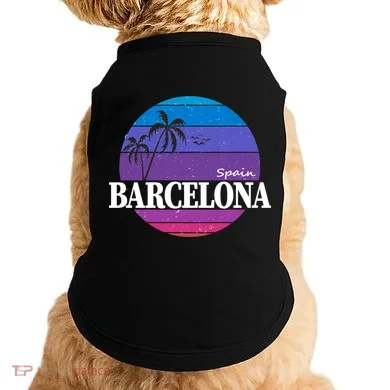  Barcelona Circle Logo Doggie Tank