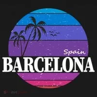  Barcelona Circle Logo Doggie Tank thumb 4