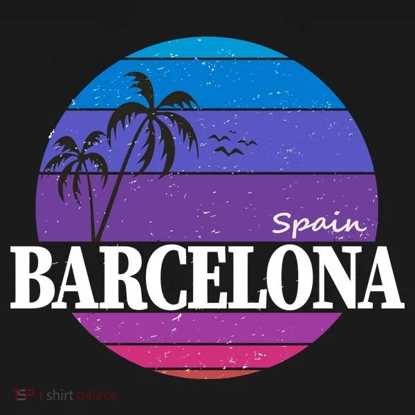 Barcelona Circle Logo Doggie Tank