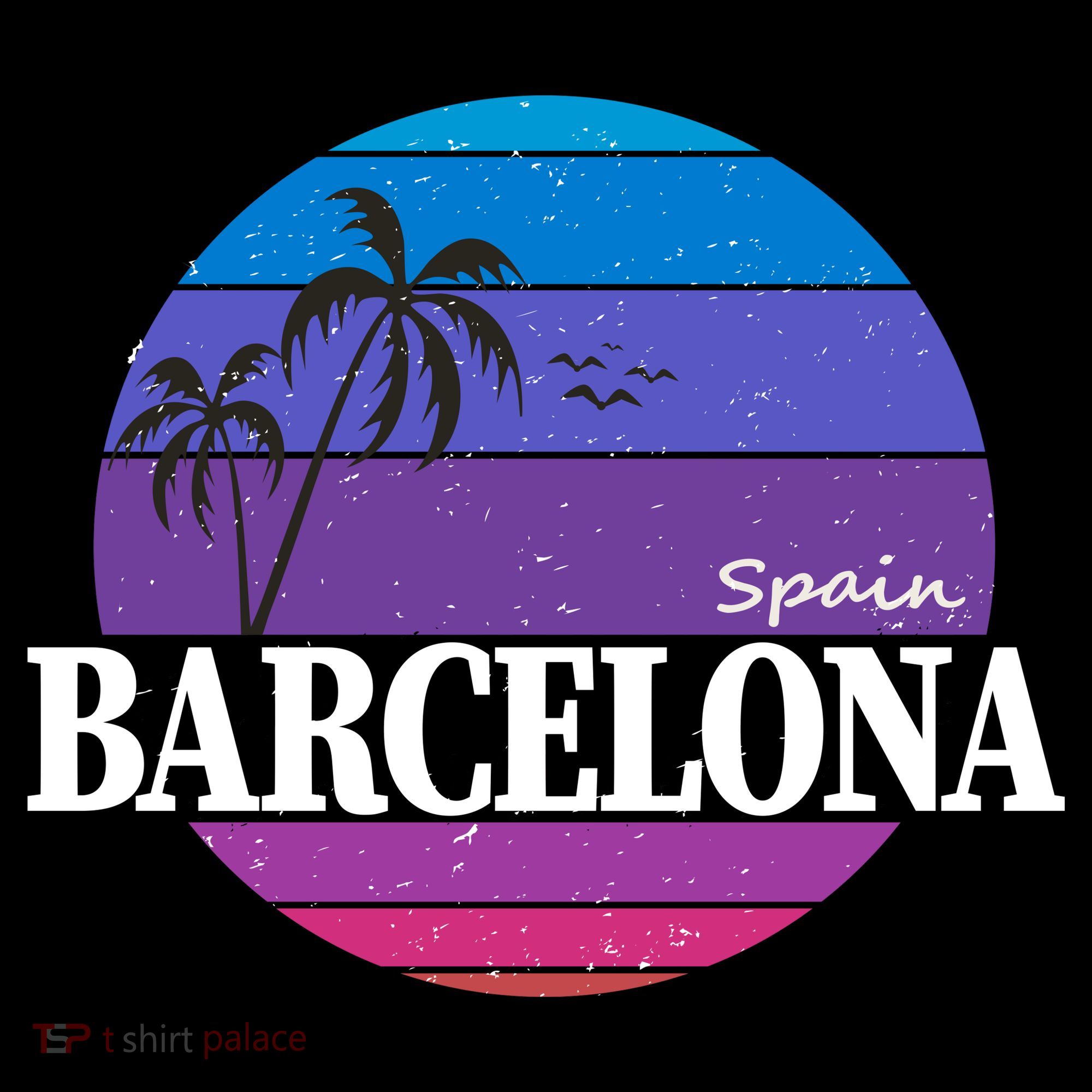  Barcelona Circle Logo USA-Made Doggie Bandana