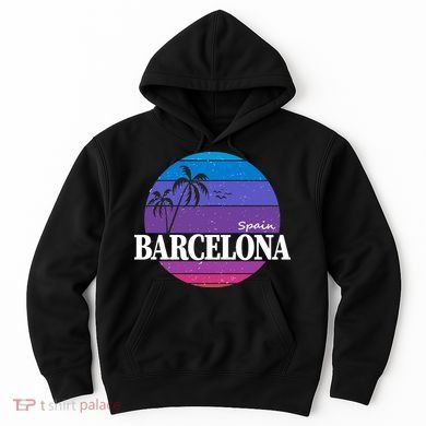 Barcelona Circle Logo Hoodie