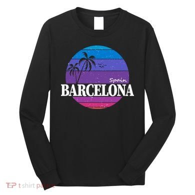  Barcelona Circle Logo Long Sleeve Shirt