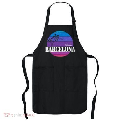  Barcelona Circle Logo Apron