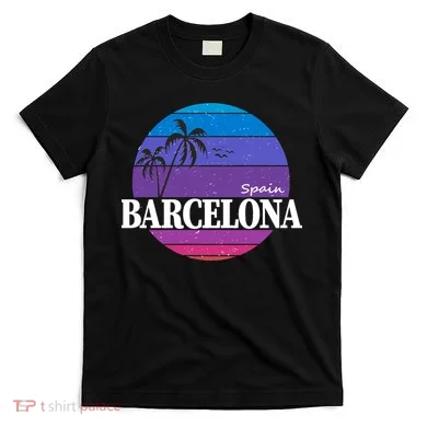  Barcelona Circle Logo T-Shirt